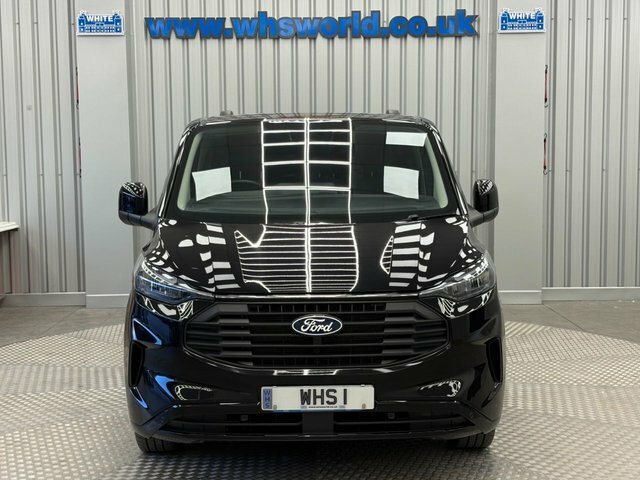 Ford Transit Custom 2025 2.0 Ecoblue 136 Bhp 320 L2 H1 Limited Dcab C Black