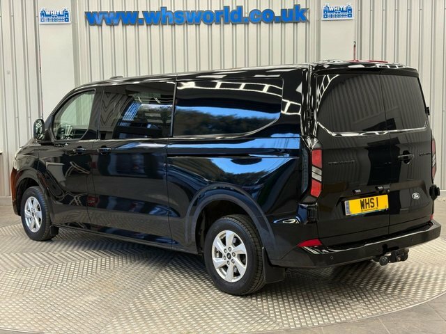 Ford Transit Custom 2025 2.0 Ecoblue 136 Bhp 320 L2 H1 Limited Dcab C HK25UAH Black #3