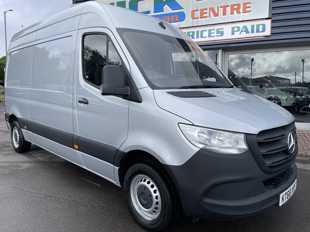 Mercedes-Benz Sprinter 2.1 314 Cdi Panel Van Fwd L2 H2 Silver #2