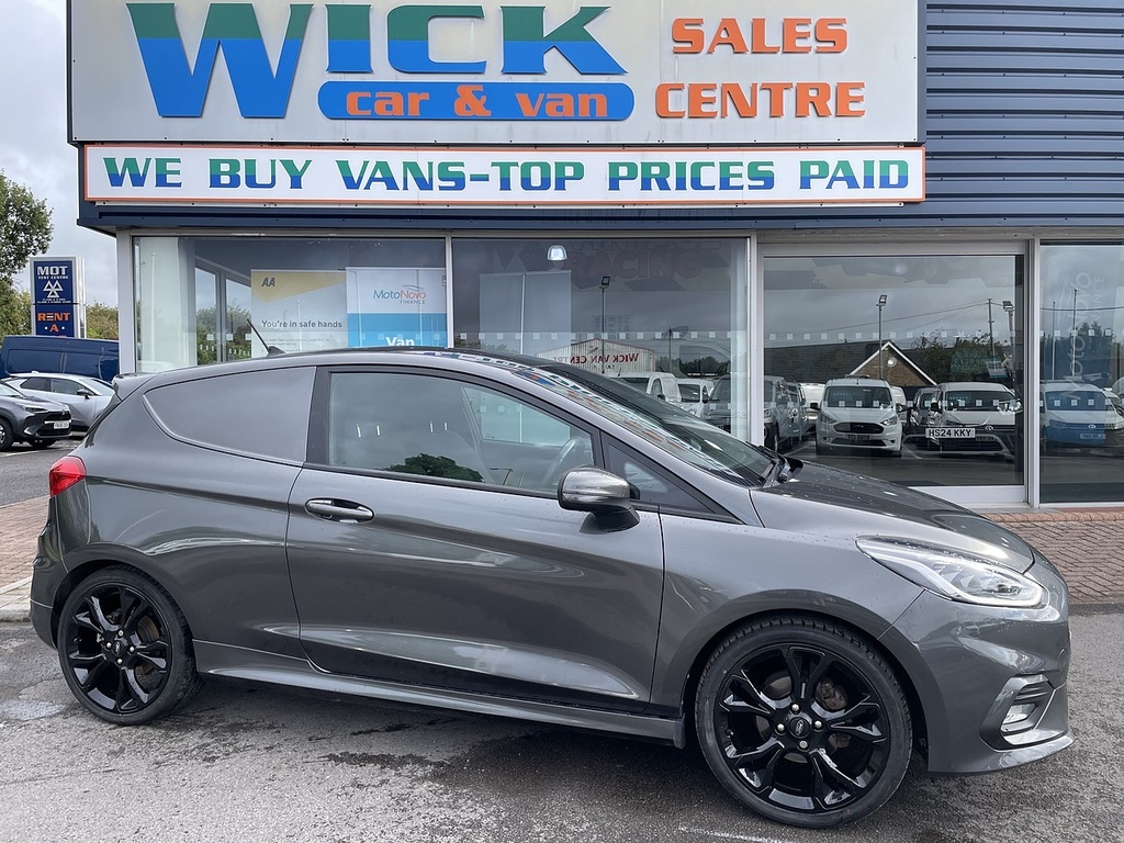 Ford Fiesta 1.5 Tdci Sport Car Derived Van E Grey