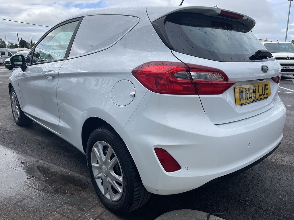 Ford Fiesta 1.5 Tdci Car Derived Van Euro 6 MA69LUE White #6