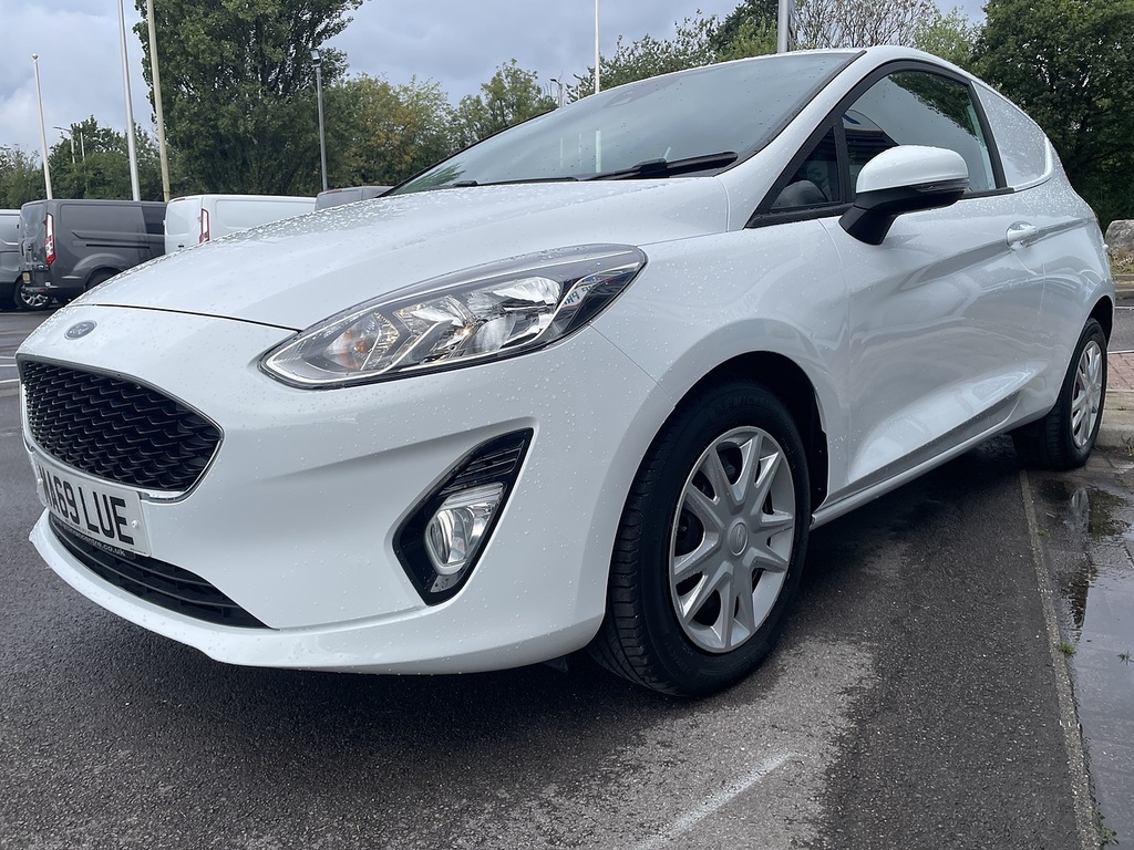 Ford Fiesta 1.5 Tdci Car Derived Van Euro 6 MA69LUE White #5