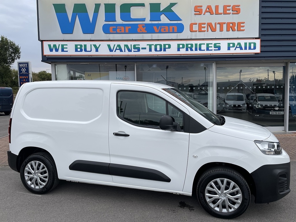 Citroen Berlingo 1.5 Bluehdi 1000 Enterprise M Panel Van White #3