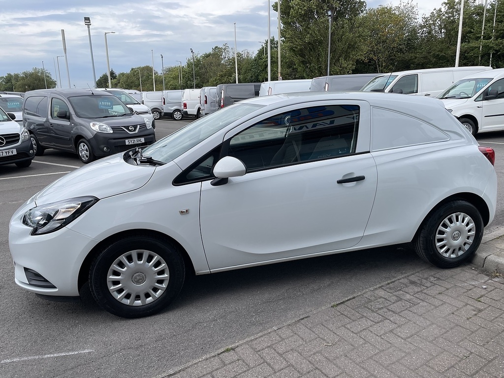 Vauxhall Corsa 1.2 16V Car Derived Van Fwd L1 H White #6