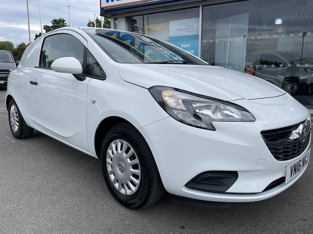 Vauxhall Corsa 1.2 16V Car Derived Van Fwd L1 H White #2