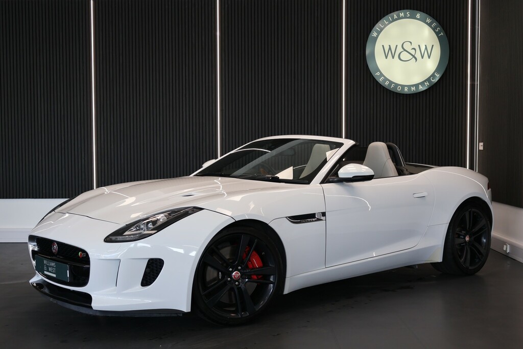 Jaguar F-Type Convertible 3.0 V6 S Awd 201515 White