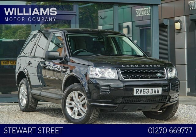 Land Rover Freelander 2 2013 2.2 Td4 Black And White Suv Black