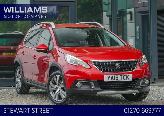 Peugeot 2008 2016 1.2 Puretech Allure Suv Eur Red