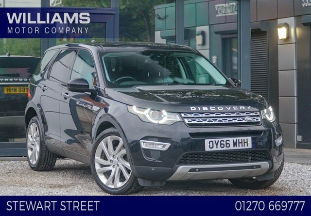 Land Rover Discovery Sport 2016 2.0 Td4 Hse Luxury Suv 4Wd Eu Black
