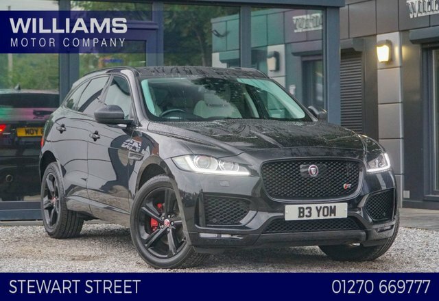 Jaguar F-Pace 2017 3.0 D300 V6 S Suv Awd Euro 6 Black