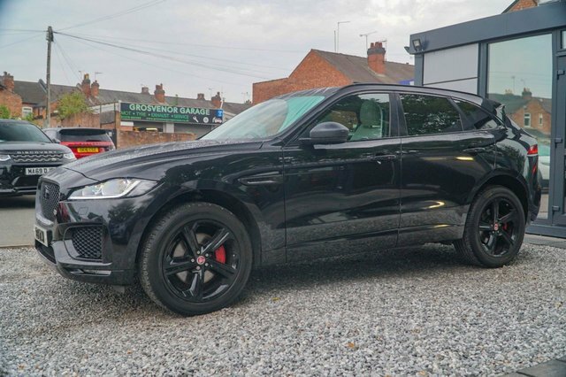 Jaguar F-Pace 2017 3.0 D300 V6 S Suv Awd Euro 6 Black #3