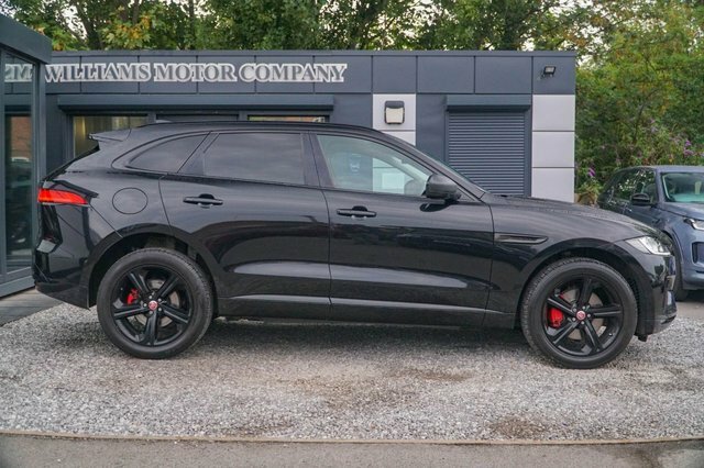 Jaguar F-Pace 2017 3.0 D300 V6 S Suv Awd Euro 6 Black #6