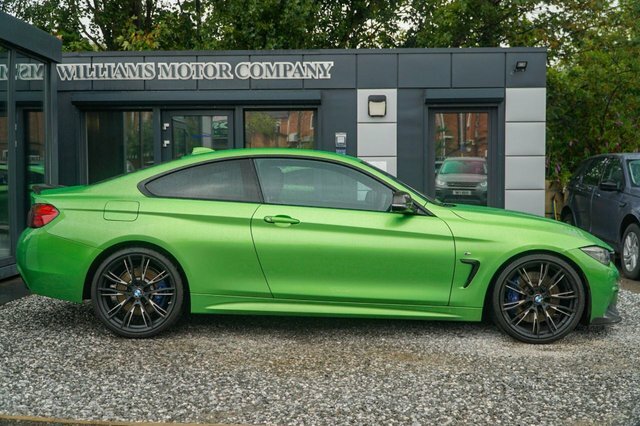 BMW 4 Series Gran Coupe 2015 3.0 430D M Sport Coupe Euro 6 Green #6