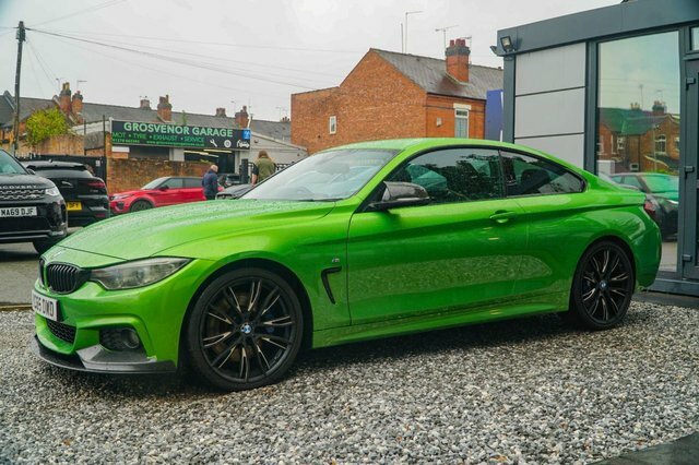 BMW 4 Series Gran Coupe 2015 3.0 430D M Sport Coupe Euro 6 Green #3