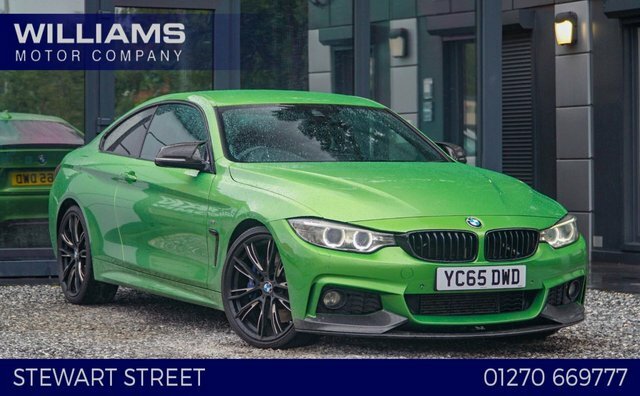 BMW 4 Series Gran Coupe 2015 3.0 430D M Sport Coupe Euro 6 Green