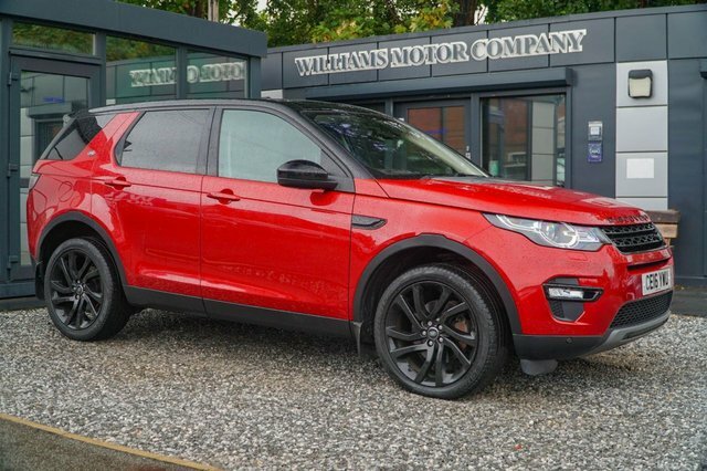 Land Rover Discovery Sport 2016 2.0 Td4 Hse Black Suv 4Wd Eur Red #6