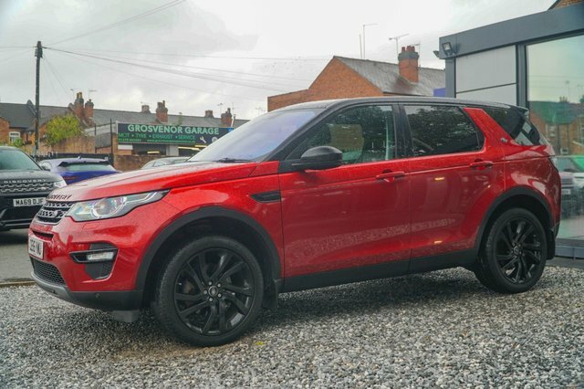 Land Rover Discovery Sport 2016 2.0 Td4 Hse Black Suv 4Wd Eur Red #2