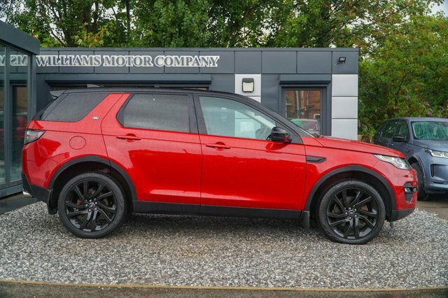 Land Rover Discovery Sport 2016 2.0 Td4 Hse Black Suv 4Wd Eur Red #5