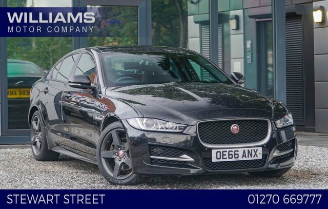 Jaguar XE 2016 2.0D R-sport Saloon Euro 6 S Black