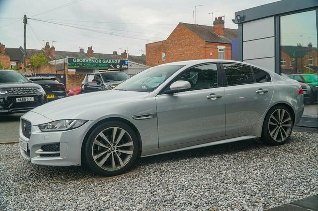 Jaguar XE 2016 2.0D R-sport Saloon Euro 6 Silver #2