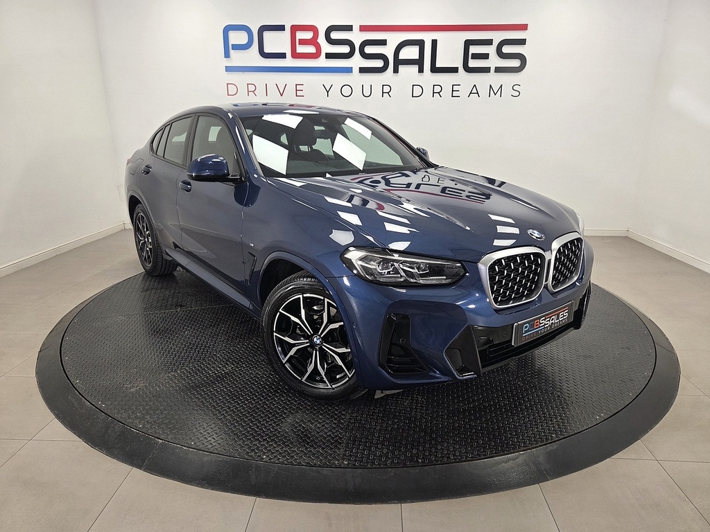 BMW X4 2.0 20D Mht M Sport Suv Hybrid Xdr Blue