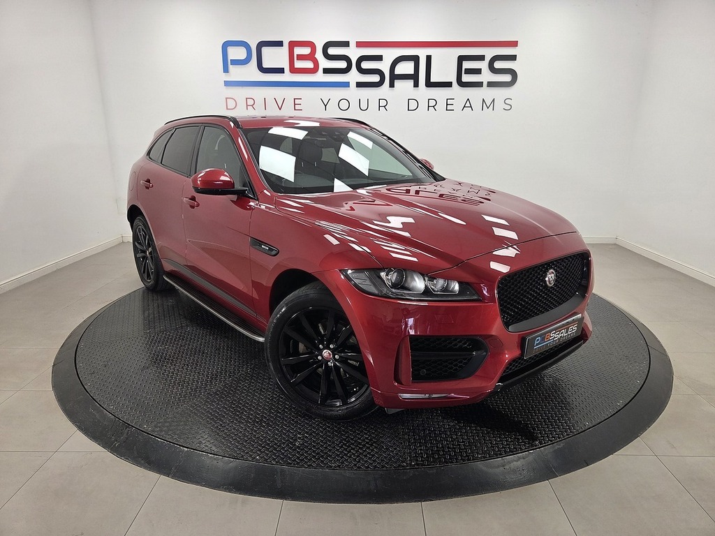 Jaguar F-Pace 2.0 D180 R-sport Suv Awd Euro 6 S Red