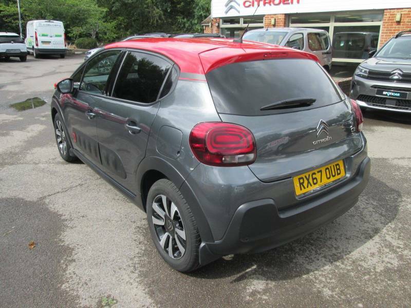 Citroen C3 1.2 Puretech Flair Euro 6 - 2017 67 Red #6