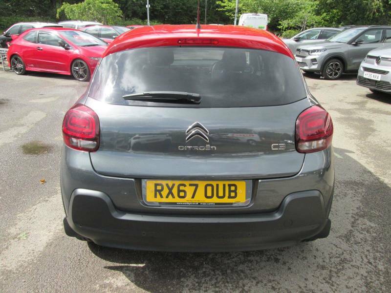 Citroen C3 1.2 Puretech Flair Euro 6 - 2017 67 Red #4