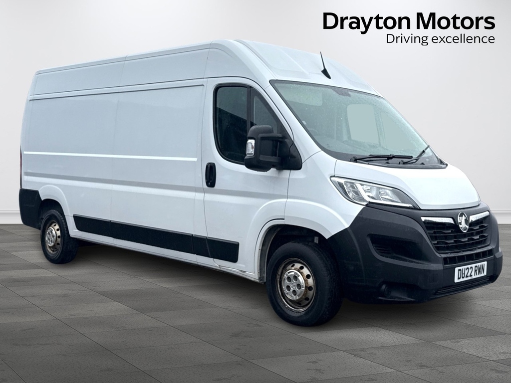 Vauxhall Movano 2.2 Cdti 3500 Biturbo Dynamic Panel Van White