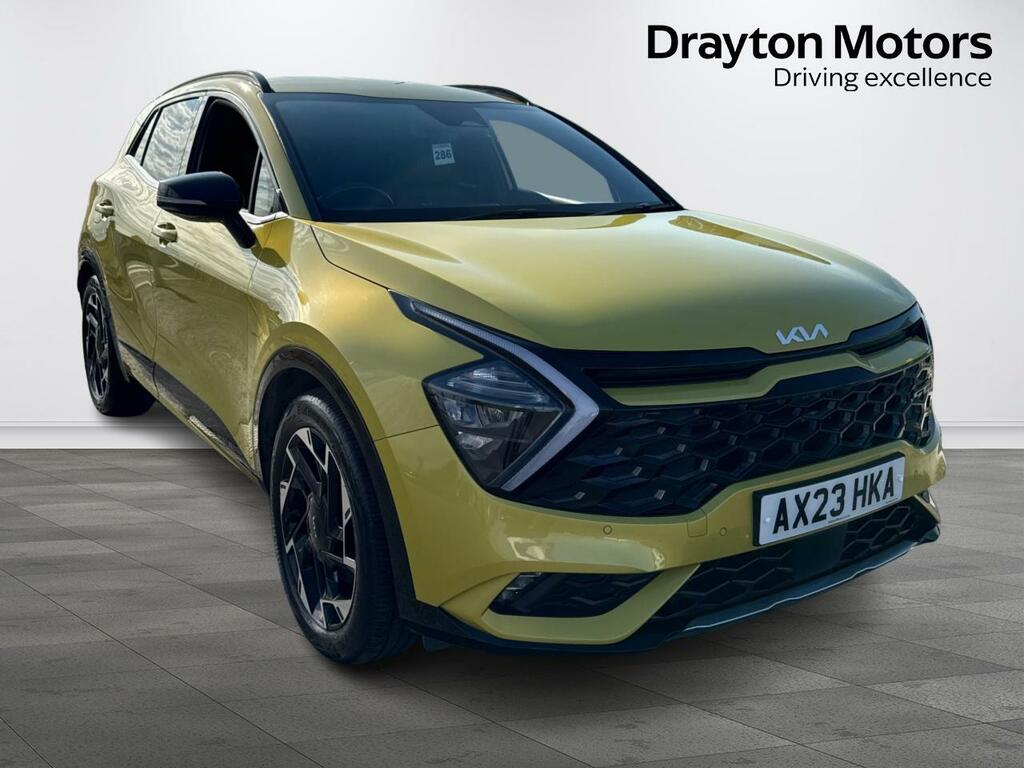 Kia Sportage 1.6 T-gdi Mhev Gt-line Suv Hybrid Dct E Yellow