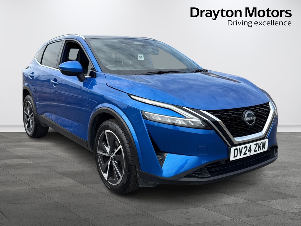 Nissan Qashqai 1.3 Dig-t Mhev Tekna Suv Hybrid Blue