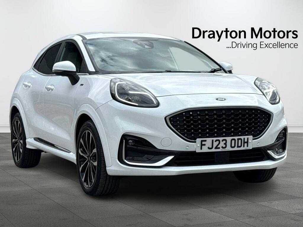 Ford Puma 1.0T Ecoboost Mhev St-line Vignale Suv White