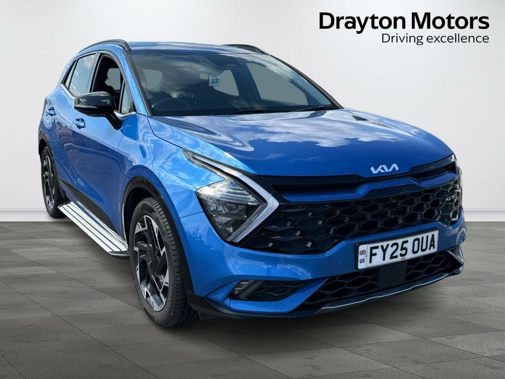 Kia Sportage 1.6 T-gdi Mhev Gt-line Suv Hybrid Manua Blue