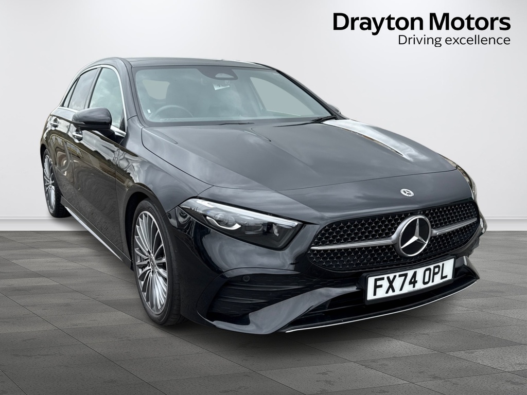 Mercedes-Benz A Class 2.0 A200d Amg Line Premium Plus Hatchback Di Black