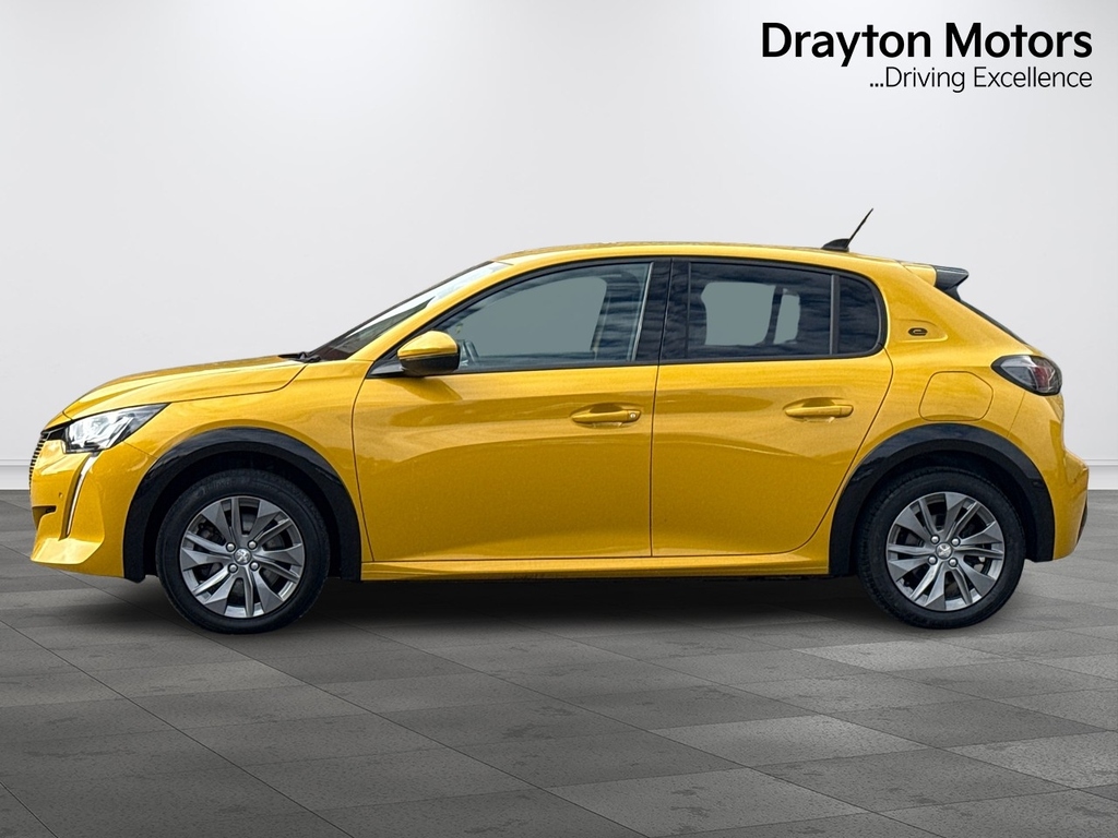 Peugeot e-208 50Kwh Allure Hatchback 136 Ps Yellow #5