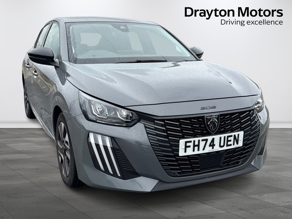 Peugeot 208 1.2 Puretech Allure Hatchback Eu Grey