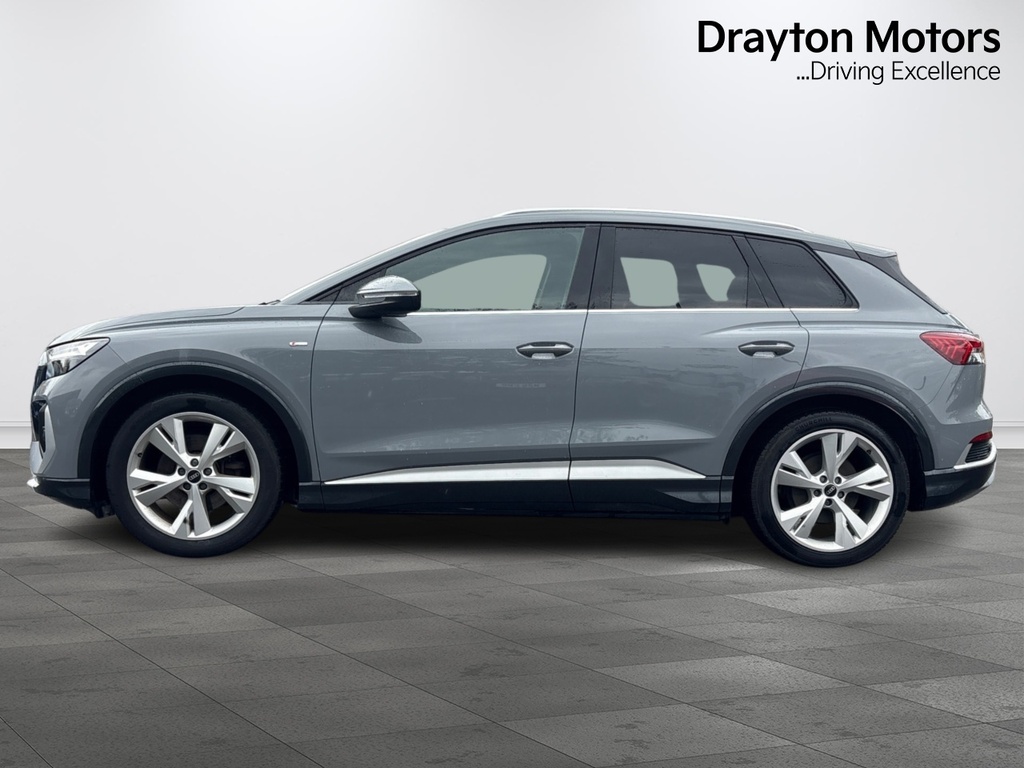 Audi Q4 E Tron 35 S Line Suv 55Kwh 170 Ps RF72LJK Grey #5