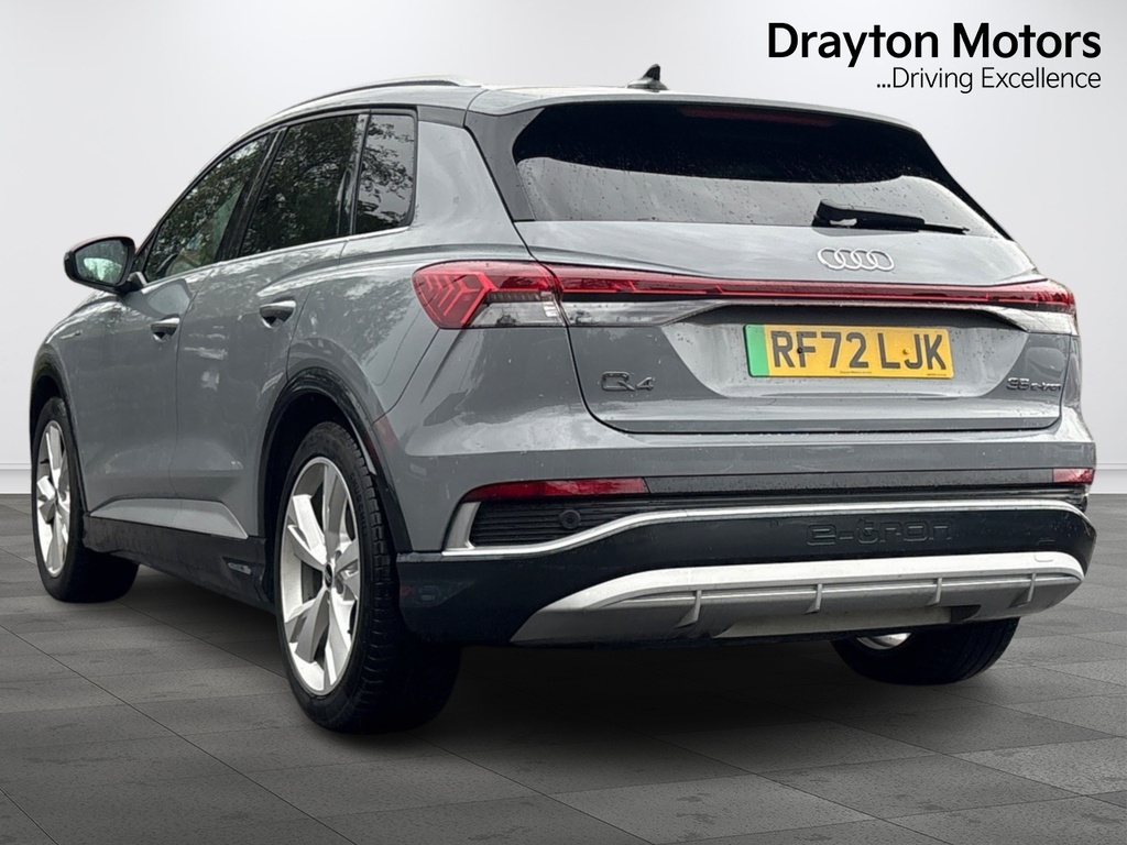 Audi Q4 E Tron 35 S Line Suv 55Kwh 170 Ps RF72LJK Grey #6