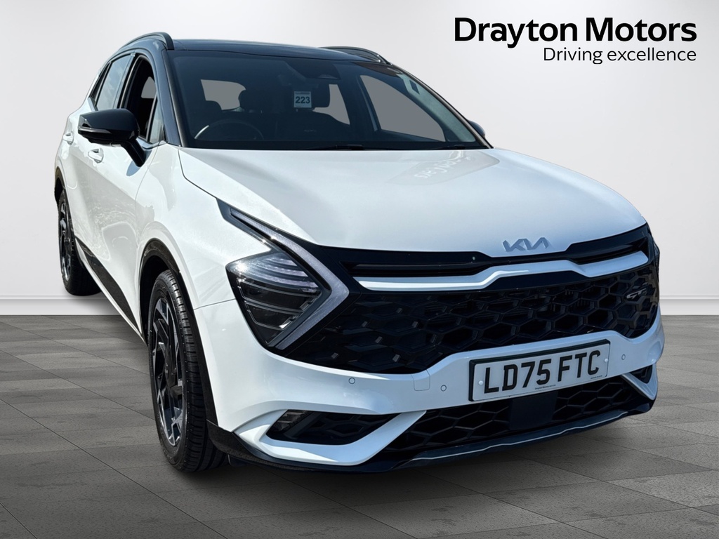 Kia Sportage 1.6 T-gdi Mhev Gt-line S Suv Hybrid Dct White