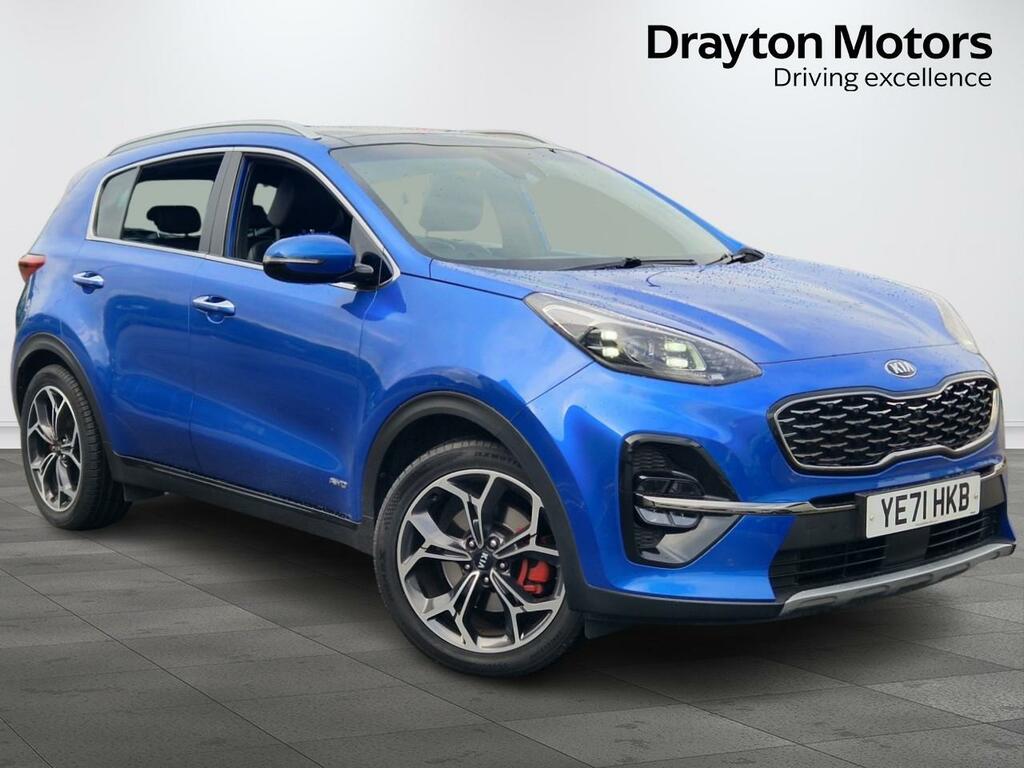 Kia Sportage 1.6 Crdi Mhev Gt-line S Suv Hybrid Dct Blue