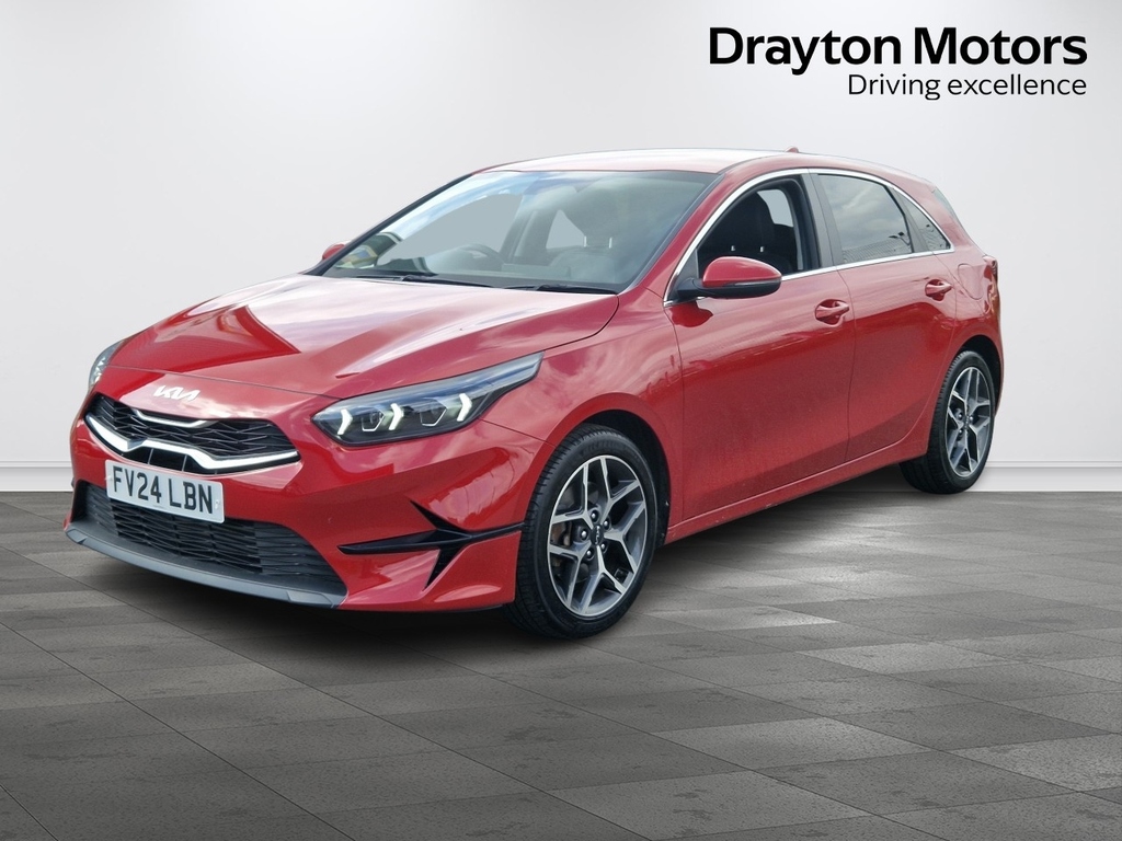 Kia Ceed 1.5 T-gdi 3 Hatchback Euro 6 S Red #4