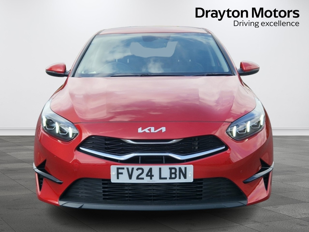 Kia Ceed 1.5 T-gdi 3 Hatchback Euro 6 S Red #3