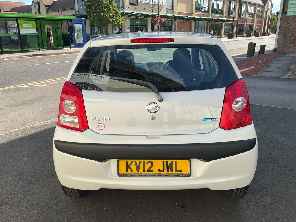 Nissan Pixo 1.0 Visia 201212 White #5