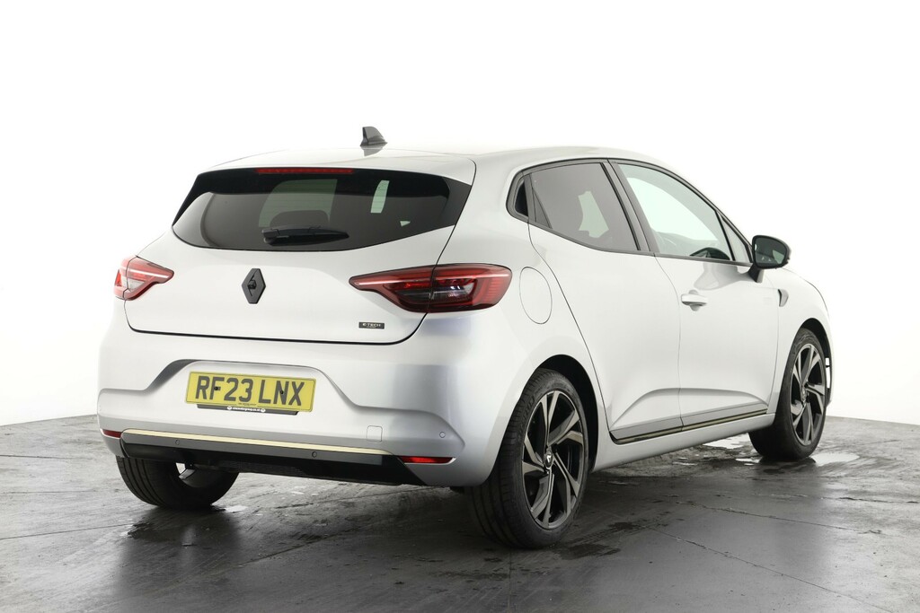 Renault Clio 1.6 E-tech Full Hybrid 145 Engineered RF23LNX Silver #3