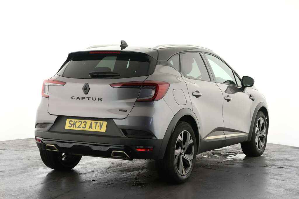 Renault Captur 1.6 E-tech Full Hybrid 145 Engineered SK23ATV Grey #3