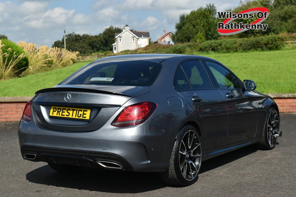 Mercedes-Benz C Class Saloon HSZ1022 Grey #3