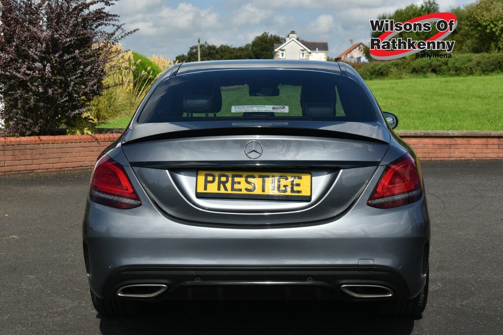 Mercedes-Benz C Class Saloon HSZ1022 Grey #4