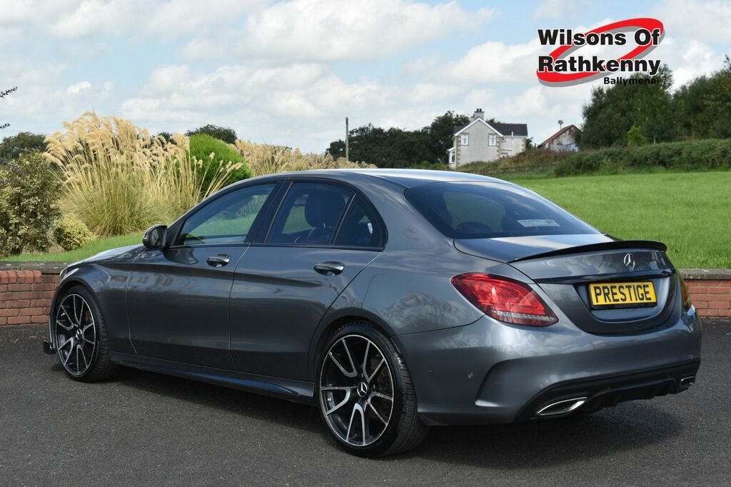 Mercedes-Benz C Class Saloon HSZ1022 Grey #5