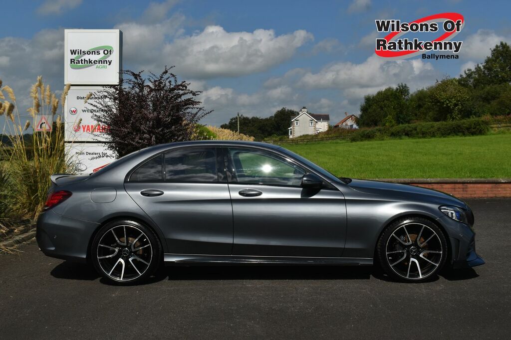 Mercedes-Benz C Class Saloon HSZ1022 Grey #2