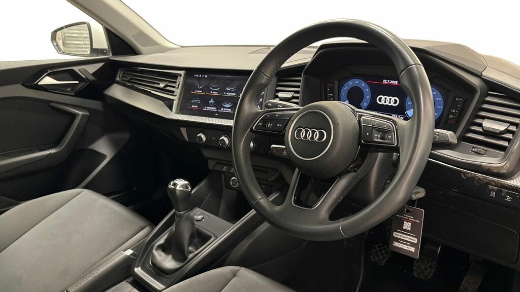 Audi A1 Hatchback RF23EKR White #4